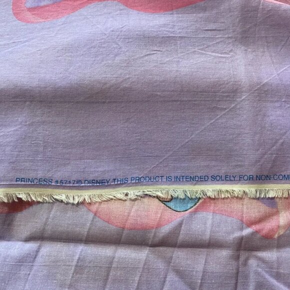 Disney Princess Sewing Fabric Pillow Panels Early 2000s Vintage - Picture 3 of 4